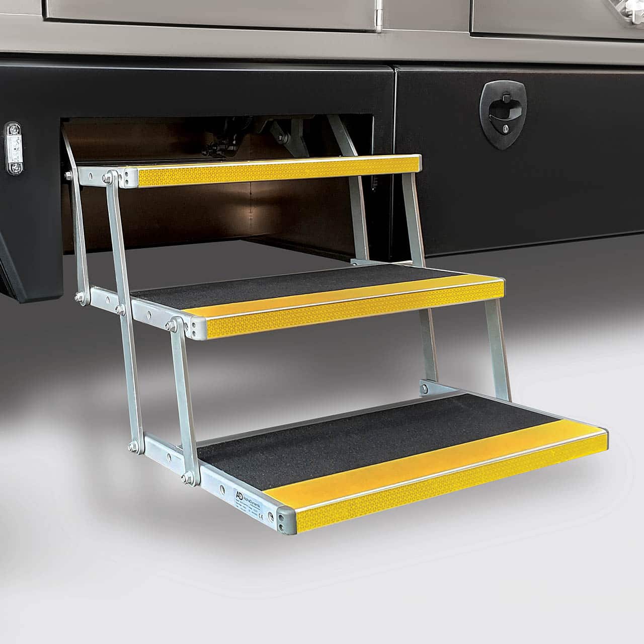 Automatische Wohnmobil, Wohnwagen and Van Trittstufe Universell (Ford, Mercedes, MAN, Fiat, Nissan, Opel, Renault, Citroen, Hyundai, Volkswagen, Peugeot, Iveco, Toyota endere Van). Serie E2 E3 Elektrische Mehrfach Van Trittstufe von Alphadynamik Automatische Wohnmobil, Wohnwagen and Van Trittstufe Universell (Ford, Mercedes, MAN, Fiat, Nissan, Opel, Renault, Citroen, Hyundai, Volkswagen, Peugeot, Iveco, Toyota endere Van). Serie E2 E3 Elektrische Mehrfach Van Trittstufe von Alphadynamik