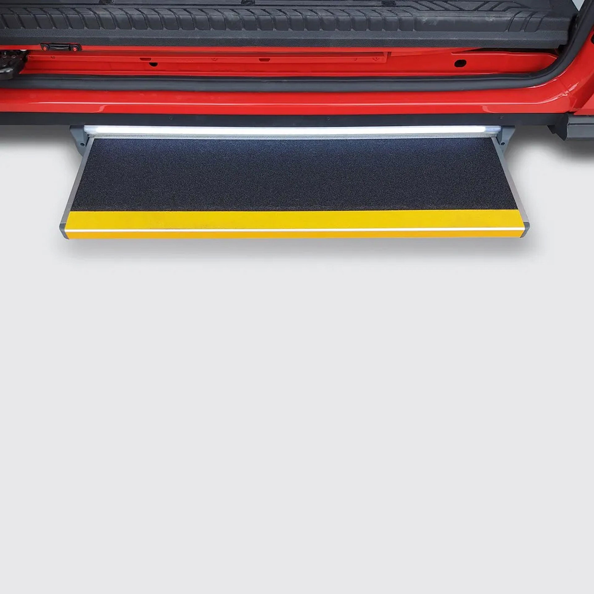 Serie E1 | Seitliche elektrische Kassettenstufe, 600mm - Ford Custom v710 ab 2024/ VW New Transporter