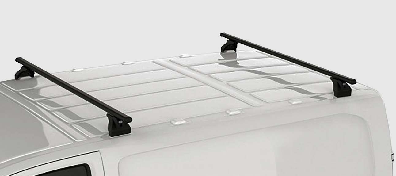 Serie PG | Dachträger aus Stahl, 3 Querstreben - Caddy Maxi  2020- , ohne Reling (L2) 