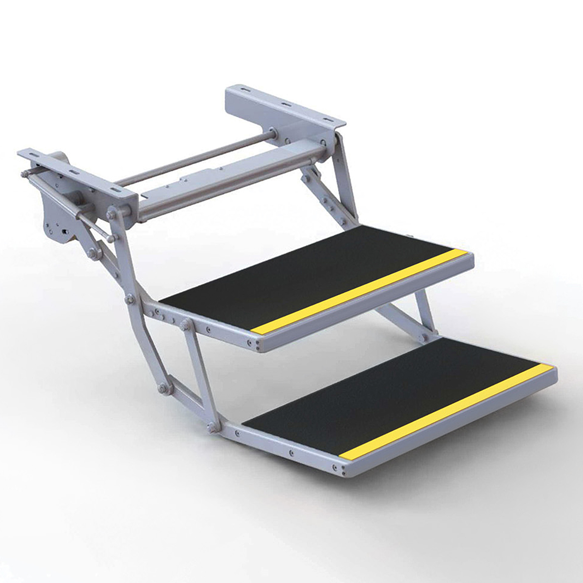 Serie E2 | Elektrische Mehrfach-Trittstufe, 450 mm, 2-Auftritte - Universell