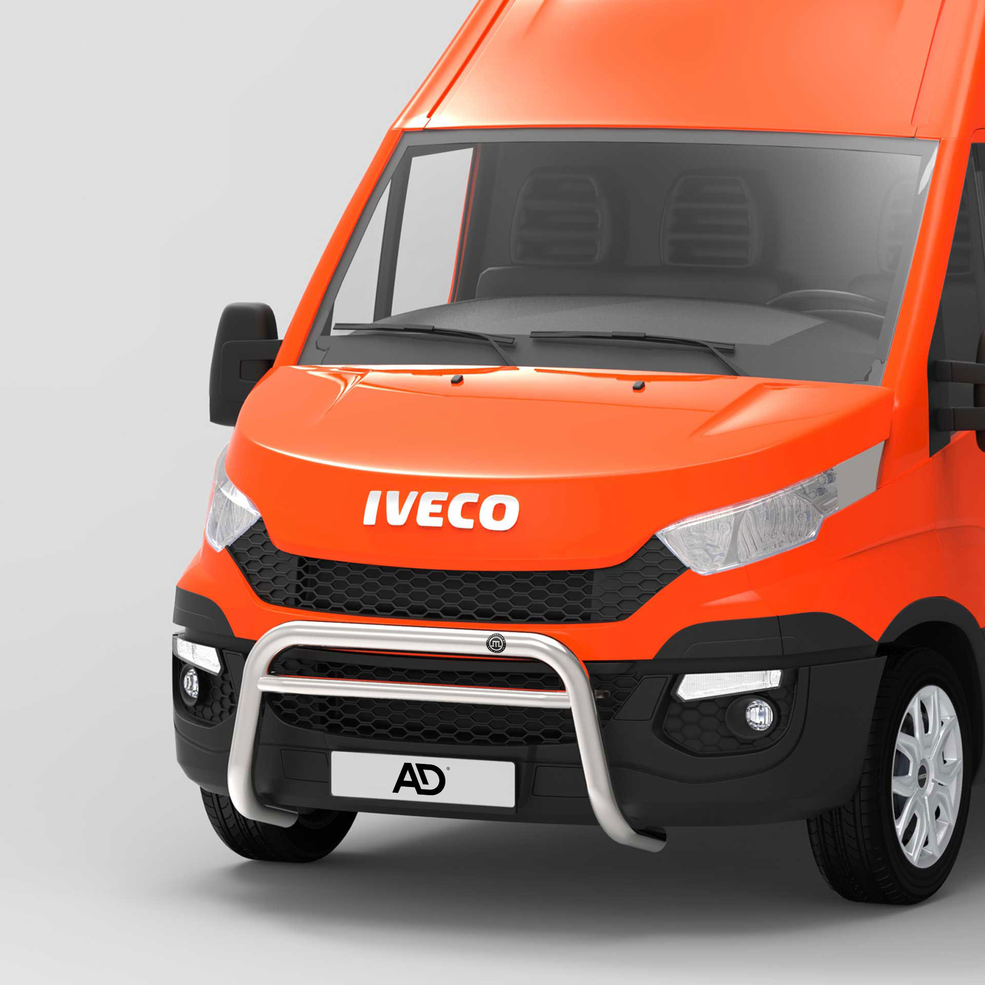 Serie Eurobar | Frontbügel aus Edelstahl, Hochglanz  - Daily 2014- (für 2019 Facelift)