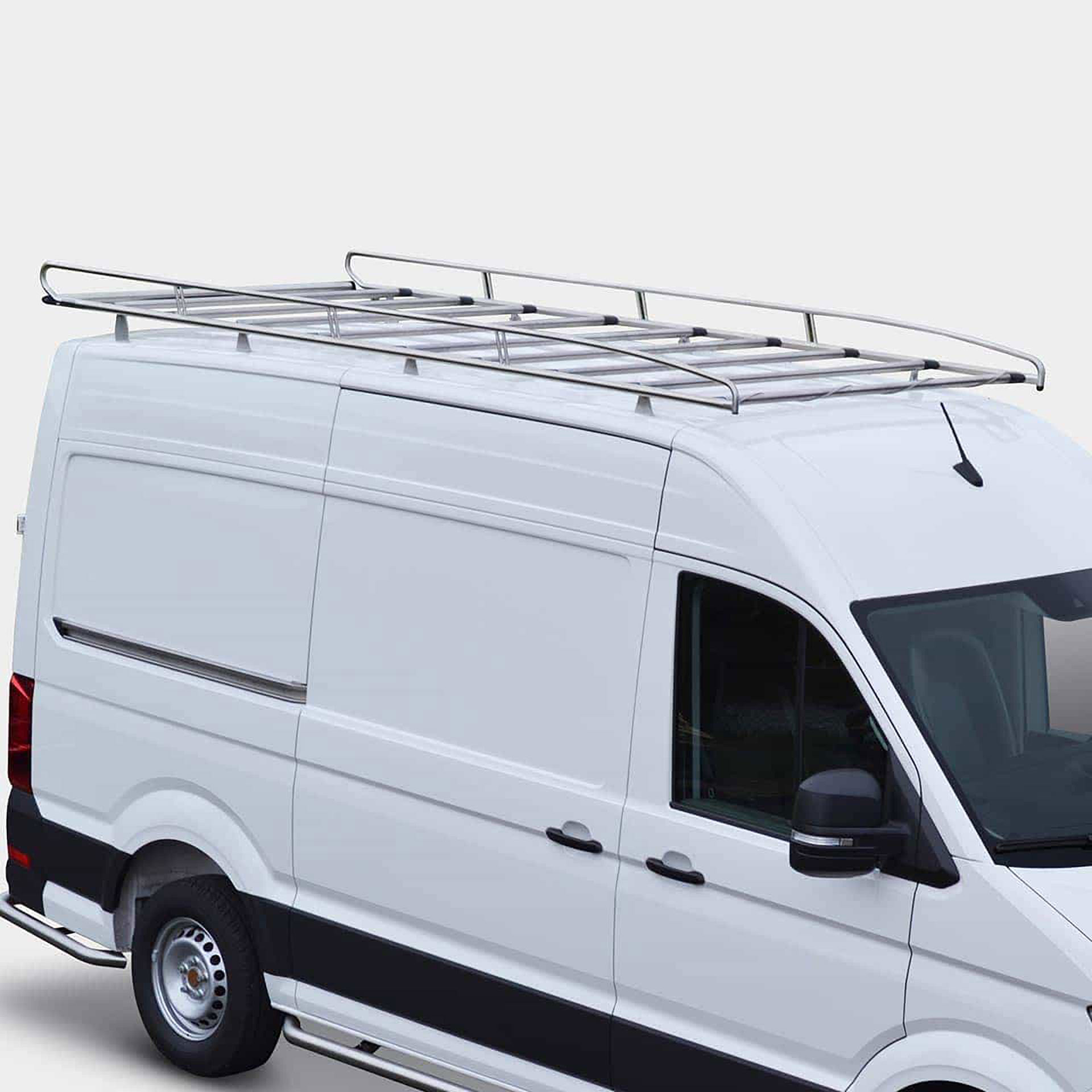 Serie CVA | Dachgepäckträger aus Edelstahl - Caddy 2015- L1H1 mit Hecktüren
