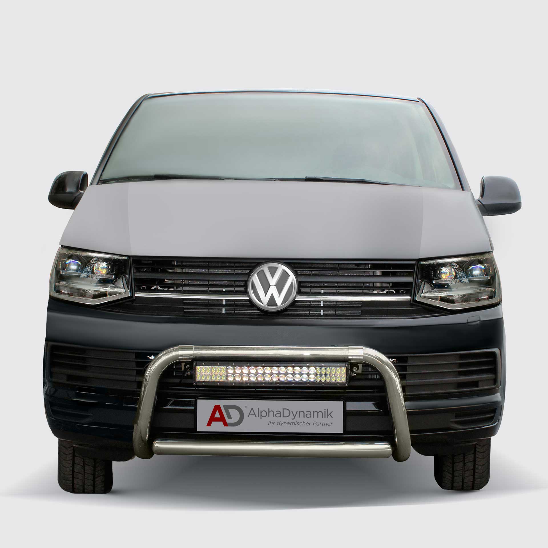 Serie Eurobar | Frontbügel aus Edelstahl, Hochglanz - T6.1 2015- (für 2019 Facelift)