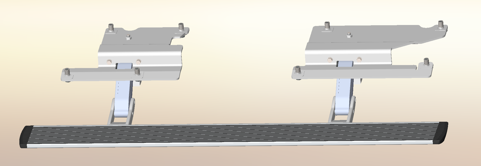Serie ETB | Seitliche Schwenk-Trittstufe elektrisch, 1300mm - Ducato / Jumper / Boxer ab 2006 / Movano ab 11/2021 - L3/L4 (RS 4035 mm)
