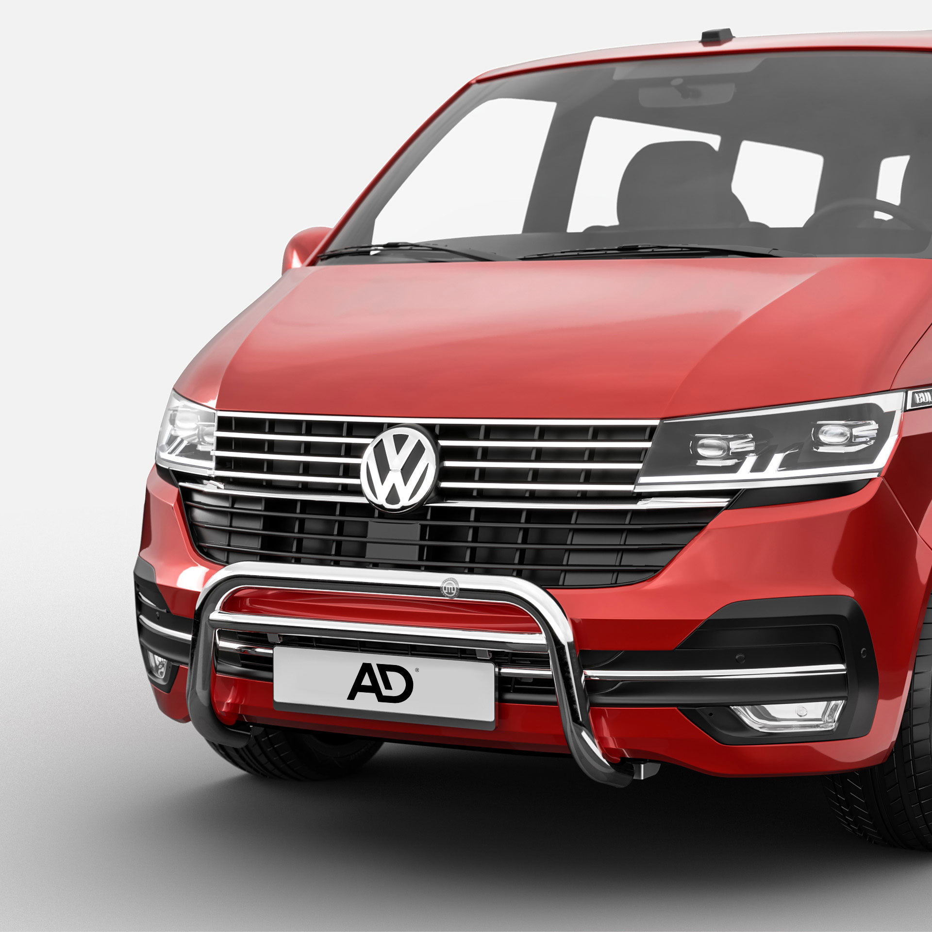 Serie Eurobar | Frontbügel aus Edelstahl, Hochglanz - T6.1 2015- (für 2019 Facelift)